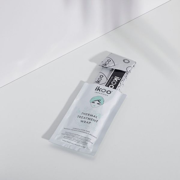 Термальна маска-шапочка ikoo Thermal Treatment Wrap &ndash; "Зволоження та блиск" (5 шт) 098-003-102 фото