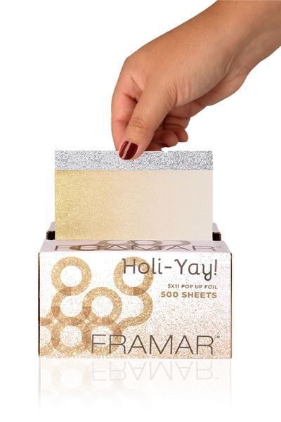 Pop Ups Holi-Yay | Витяжна фольга з тисненням "Золота лихоманка". (500 листів 12,5 х 28 см). Лімітована колекція. 13014 фото