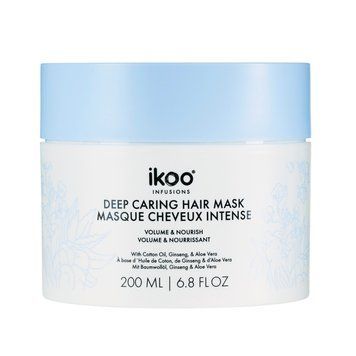 Маска-смузі для інтенсивного відновлення волосся ikoo deep caring hair mask "ОБ'ЄМ ТА ЖИВЛЕННЯ", 200 мл 098-103-004 фото
