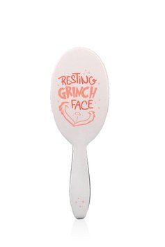 Framar Detangle Brush | Щітка-детанглер для волосся &laquo;Викрадач Різдва&raquo; | Resting Grinch Face 31010 фото