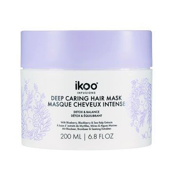 Маска-смузі для інтенсивного відновлення волосся ikoo deep caring hair mask "ДЕТОКС ТА БАЛАНС" 200 мл 098-103-003 фото
