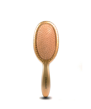 Framar Metallic Detangle Brush - Gold |Щітка-детанглер для волосся &laquo;Золото&raquo; 39001G фото