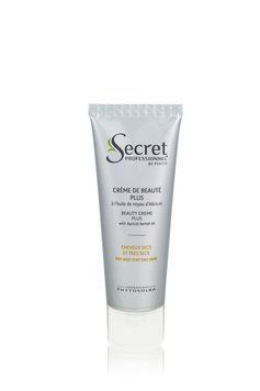 Creme de Beaute Plus | Маска краси Плюс - Незмивний живильний крем з олією абрикосових кісточок для дуже сухого, пошкодженого волосся 50 мл SP1865 фото